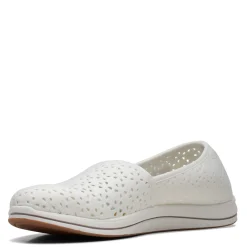 Online Clarks Women's , Breeze Emily Slip-On White