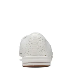 Online Clarks Women's , Breeze Emily Slip-On White