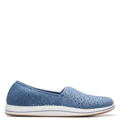 Discount Clarks Women's , Breeze Emily Slip-On Blue