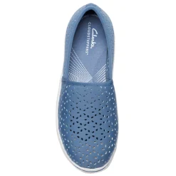Discount Clarks Women's , Breeze Emily Slip-On Blue