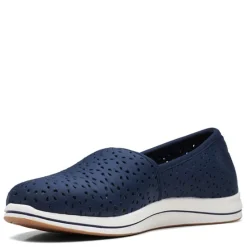 Outlet Clarks Women's , Breeze Emily Slip-On Navy