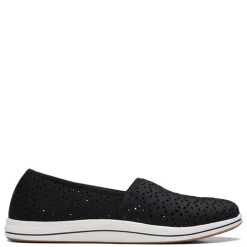 New Clarks Women's , Breeze Emily Slip-On Black