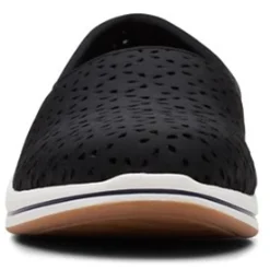 New Clarks Women's , Breeze Emily Slip-On Black