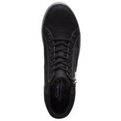 Sale Clarks Women's , Breeze Glide Sneaker Black