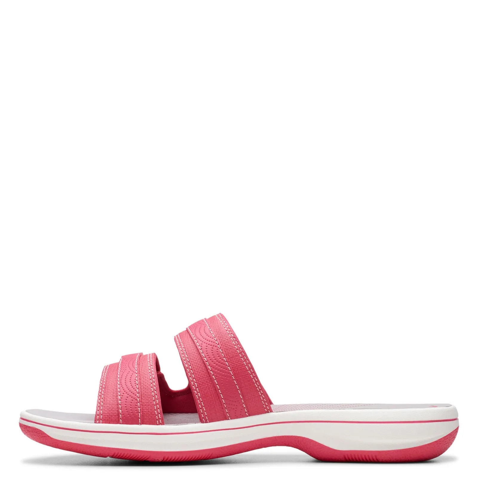 Outlet Clarks Women's , Breeze Piper Sandal Bright Pink Combi