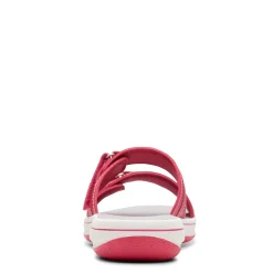 Outlet Clarks Women's , Breeze Piper Sandal Bright Pink Combi