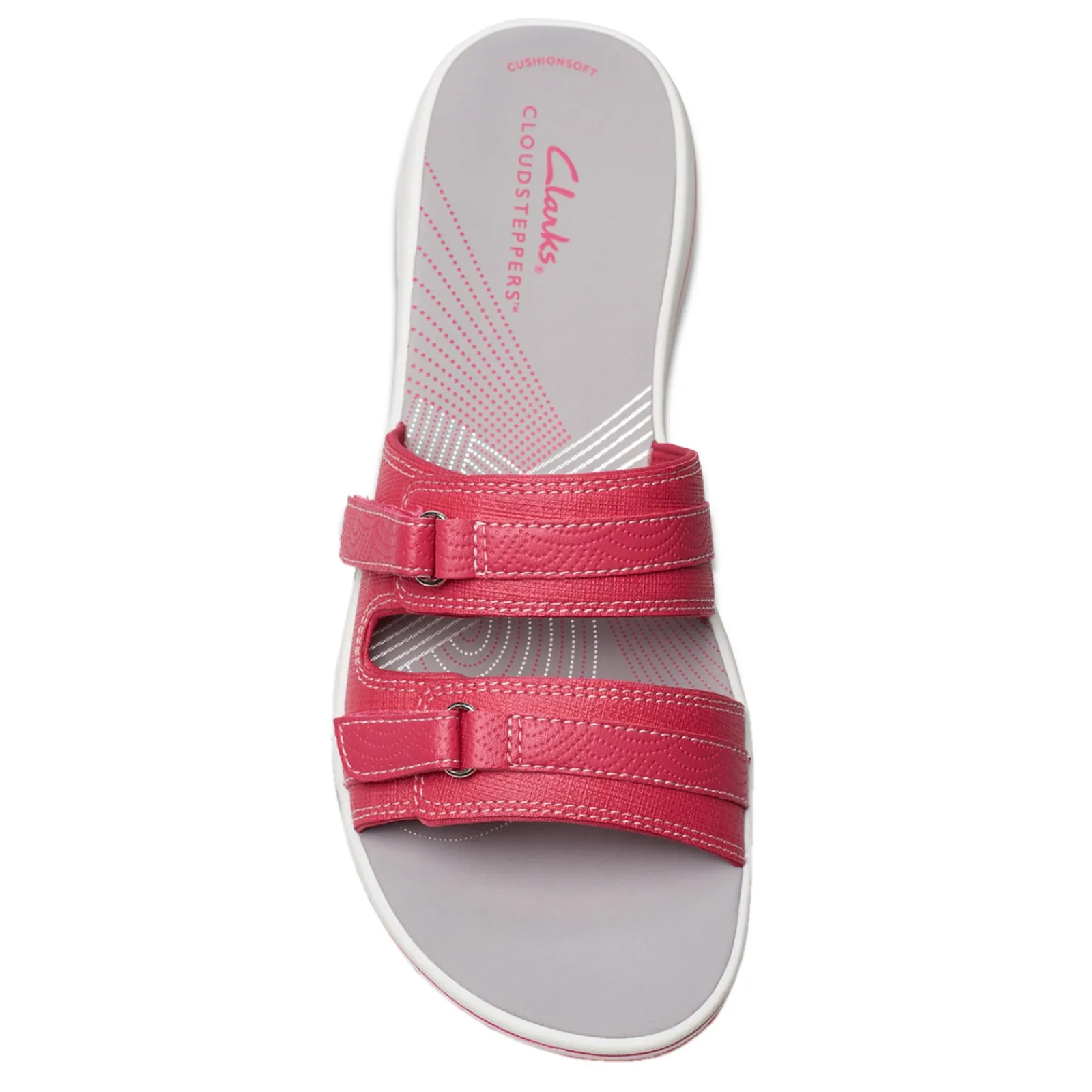 Outlet Clarks Women's , Breeze Piper Sandal Bright Pink Combi