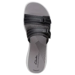 Hot Clarks Women's , Breeze Piper Sandal Black