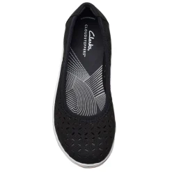 Clearance Clarks Women's , Breeze Roam Slip-On Black