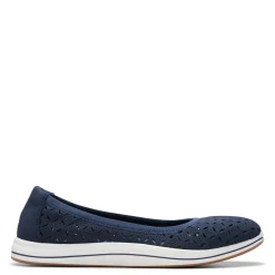 Discount Clarks Women's , Breeze Roam Slip-On Navy
