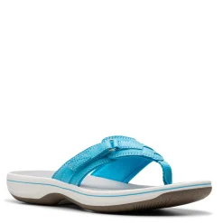 Outlet Clarks Women's , Breeze Sea Sandal Light Turquoise