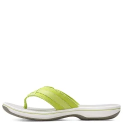Outlet Clarks Women's , Breeze Sea Sandal Lime