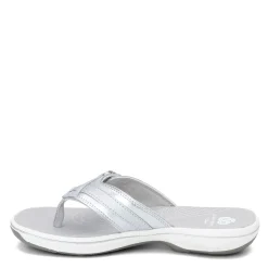 Clearance Clarks Women's , Breeze Sea Sandal Silver