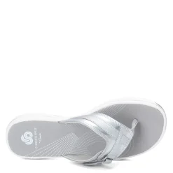 Clearance Clarks Women's , Breeze Sea Sandal Silver