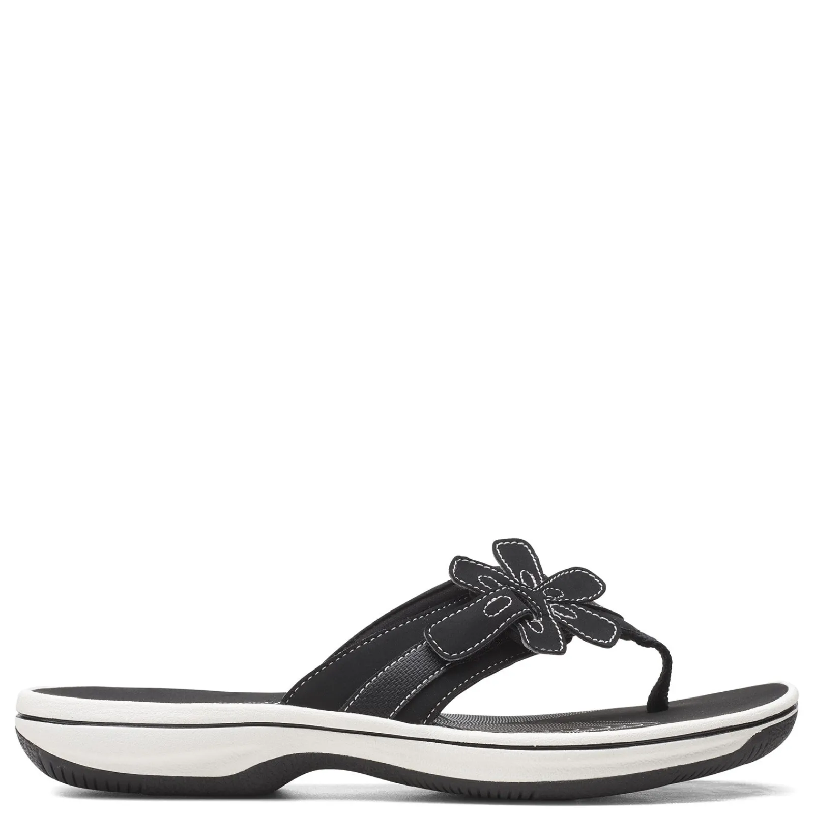 Outlet Clarks Women's , Brinkley Flora Sandal Black