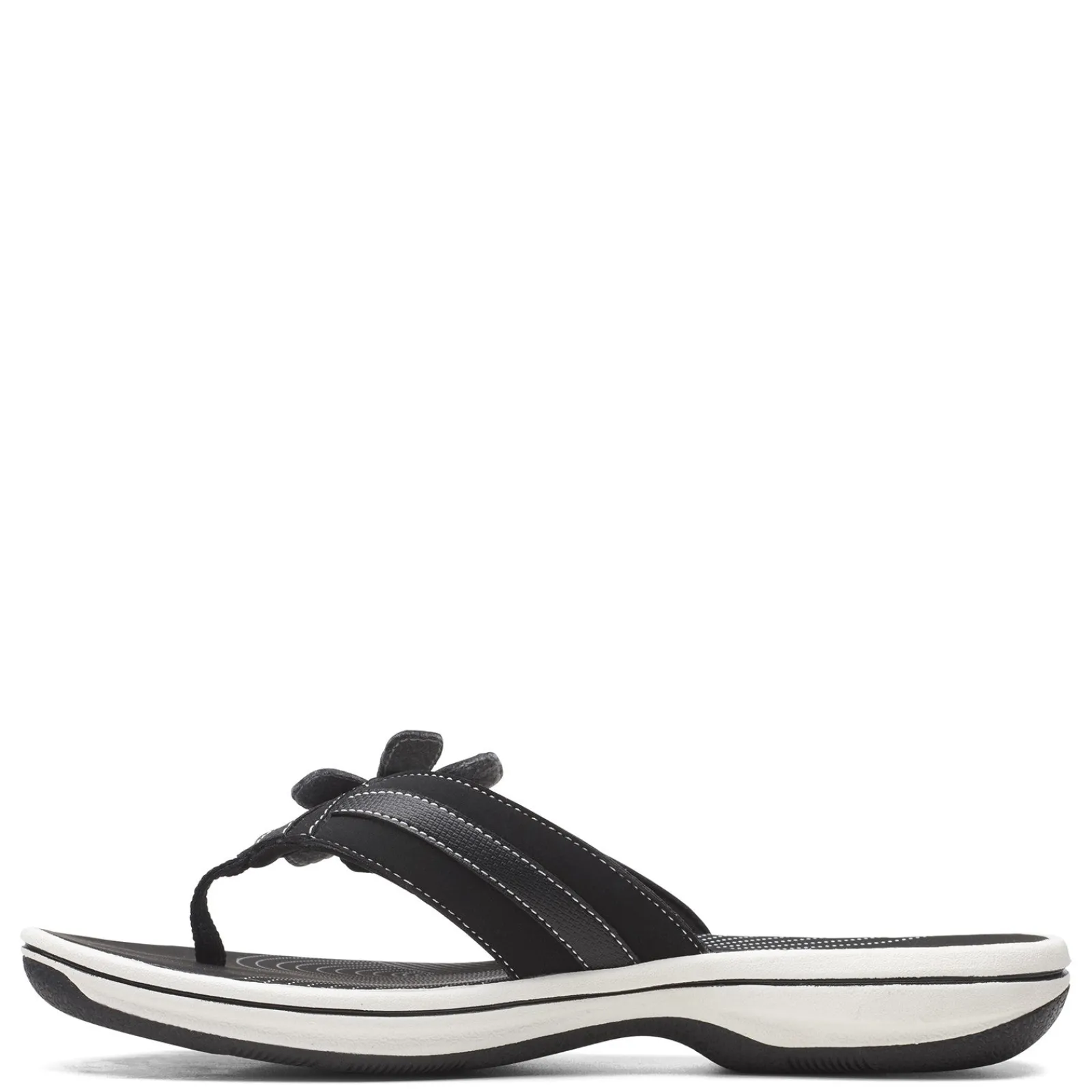 Outlet Clarks Women's , Brinkley Flora Sandal Black