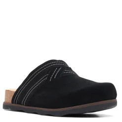 Hot Clarks Women's , Brynne Glide Clog Black