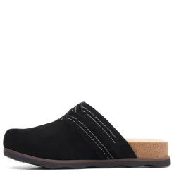 Hot Clarks Women's , Brynne Glide Clog Black