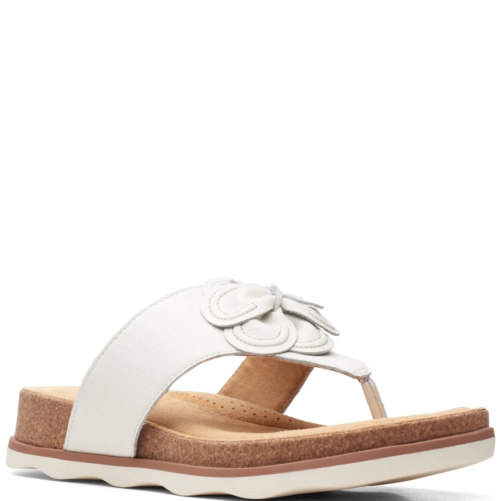 Outlet Clarks Women's , Brynne Style Sandal White