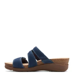 Hot Clarks Women's , Calenne Maye Sandal Navy