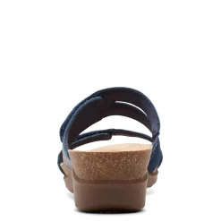 Hot Clarks Women's , Calenne Maye Sandal Navy