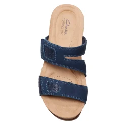 Hot Clarks Women's , Calenne Maye Sandal Navy