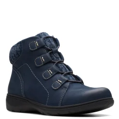 New Clarks Women's , Carleigh Jade Boot Navy