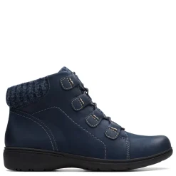 New Clarks Women's , Carleigh Jade Boot Navy