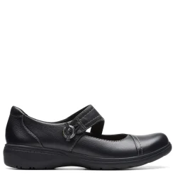 Online Clarks Women's , Carleigh Jane Slip-On Black