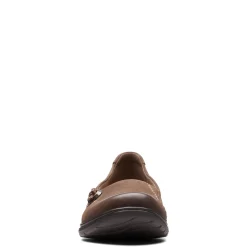 Clearance Clarks Women's , Carleigh Lulin Slip-On Taupe