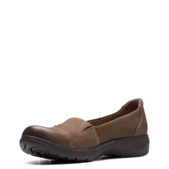 Clearance Clarks Women's , Carleigh Lulin Slip-On Taupe