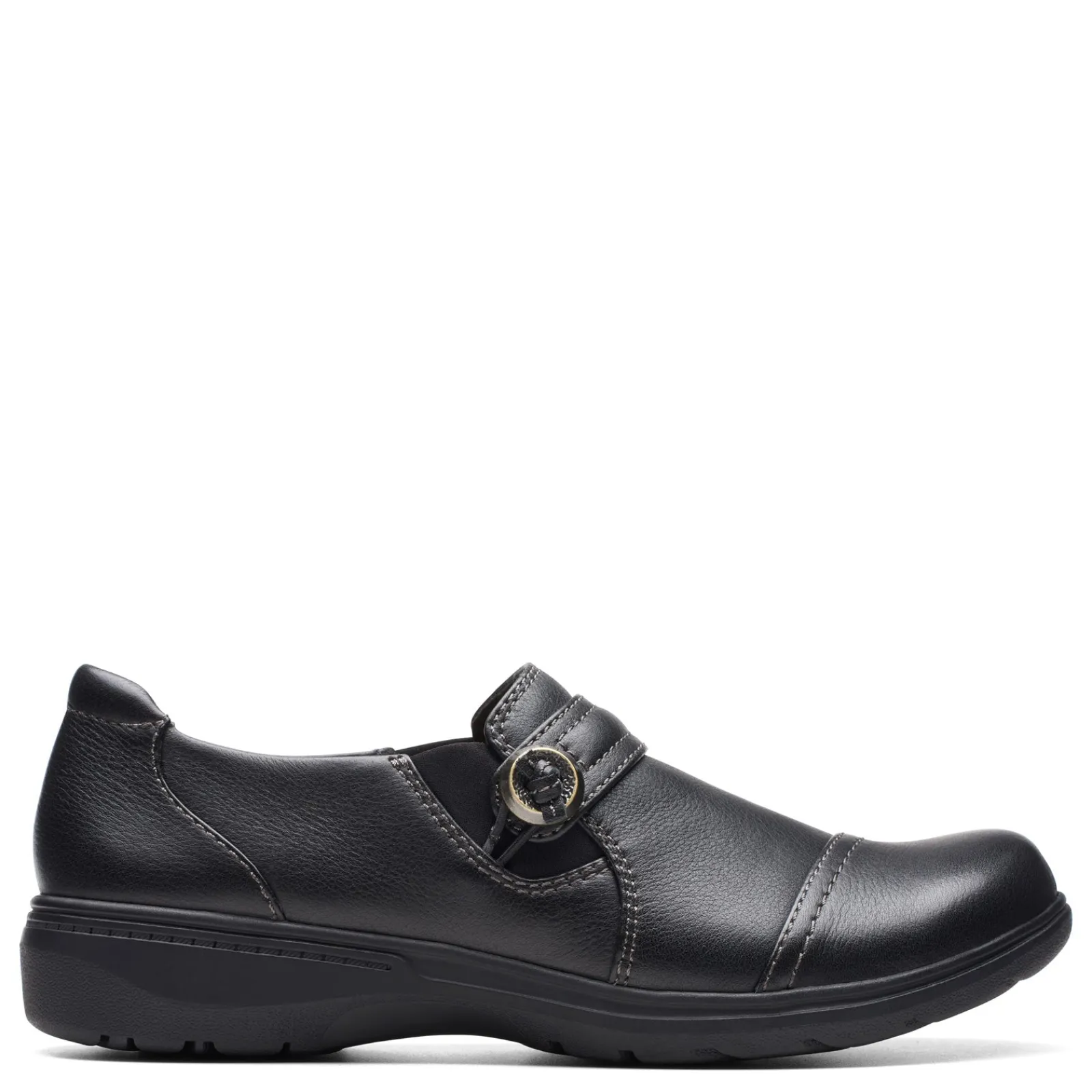 New Clarks Women's , Carleigh Pearl Slip-On Black