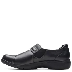Outlet Clarks Women's , Carleigh Pearl Slip-On Black
