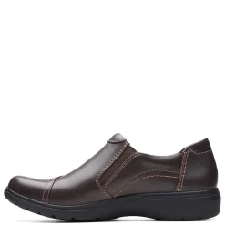 Outlet Clarks Women's , Carleigh Ray Slip-On Dark Brown