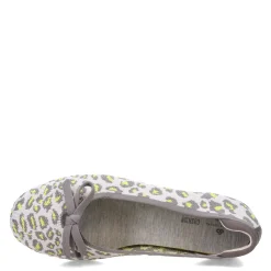Sale Clarks Women's , Carly Hope Flat Grey Leopard