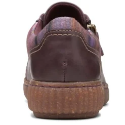 Online Clarks Women's , Caroline Cove Slip-On Burgundy Leather