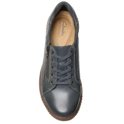 Best Clarks Women's , Caroline Janna Sneaker Dark Blue