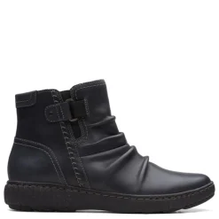 Outlet Clarks Women's , Caroline Orchid Boot Black