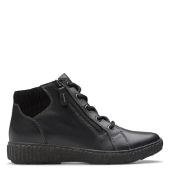 Clearance Clarks Women's , Caroline Park Boot Black Combi