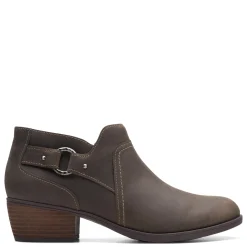 Hot Clarks Women's , Charlten Grace Boot Taupe Oily