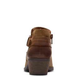 Clarks Women's , Charlten Rae Boot Tan Oily