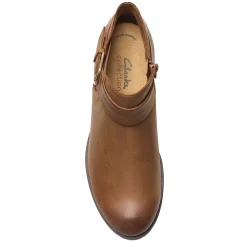 Clarks Women's , Charlten Rae Boot Tan Oily