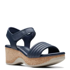 Best Clarks Women's , Chelseah Gem Sandal Navy
