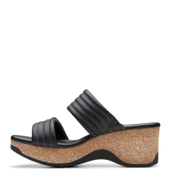 Discount Clarks Women's , Chelseah Path Sandal Black