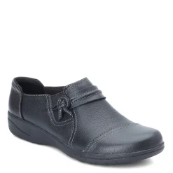 Best Clarks Women's , Cheyn Madi Slip-On Black Tumbled