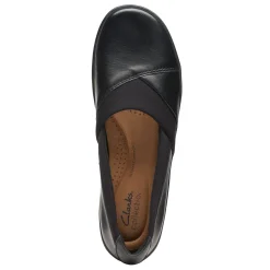 Outlet Clarks Women's , Cora Charm Slip-On Black