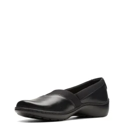 Best Clarks Women's , Cora Charm Slip-On Black
