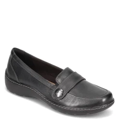Clarks Women's , Cora Daisy Slip-On Black