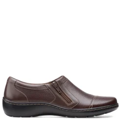 Sale Clarks Women's , Cora Giny Slip-On Dark Brown