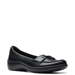 New Clarks Women's , Cora Haley Slip-On Black